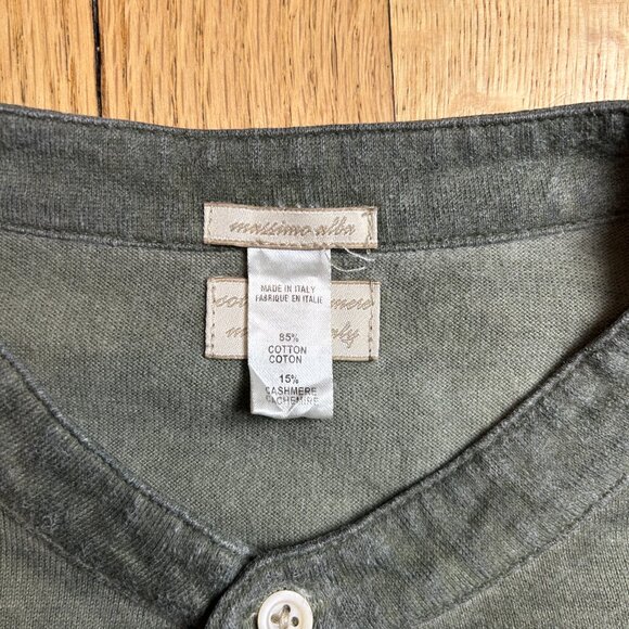 Massimo Alba Cotton/Cashmere Blend Long-Sleeved Polo - Picture 3 of 5